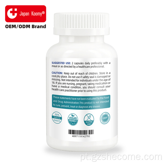 Shecome Liver Health Capsules Suporte para desintoxicação para limpeza do fígado